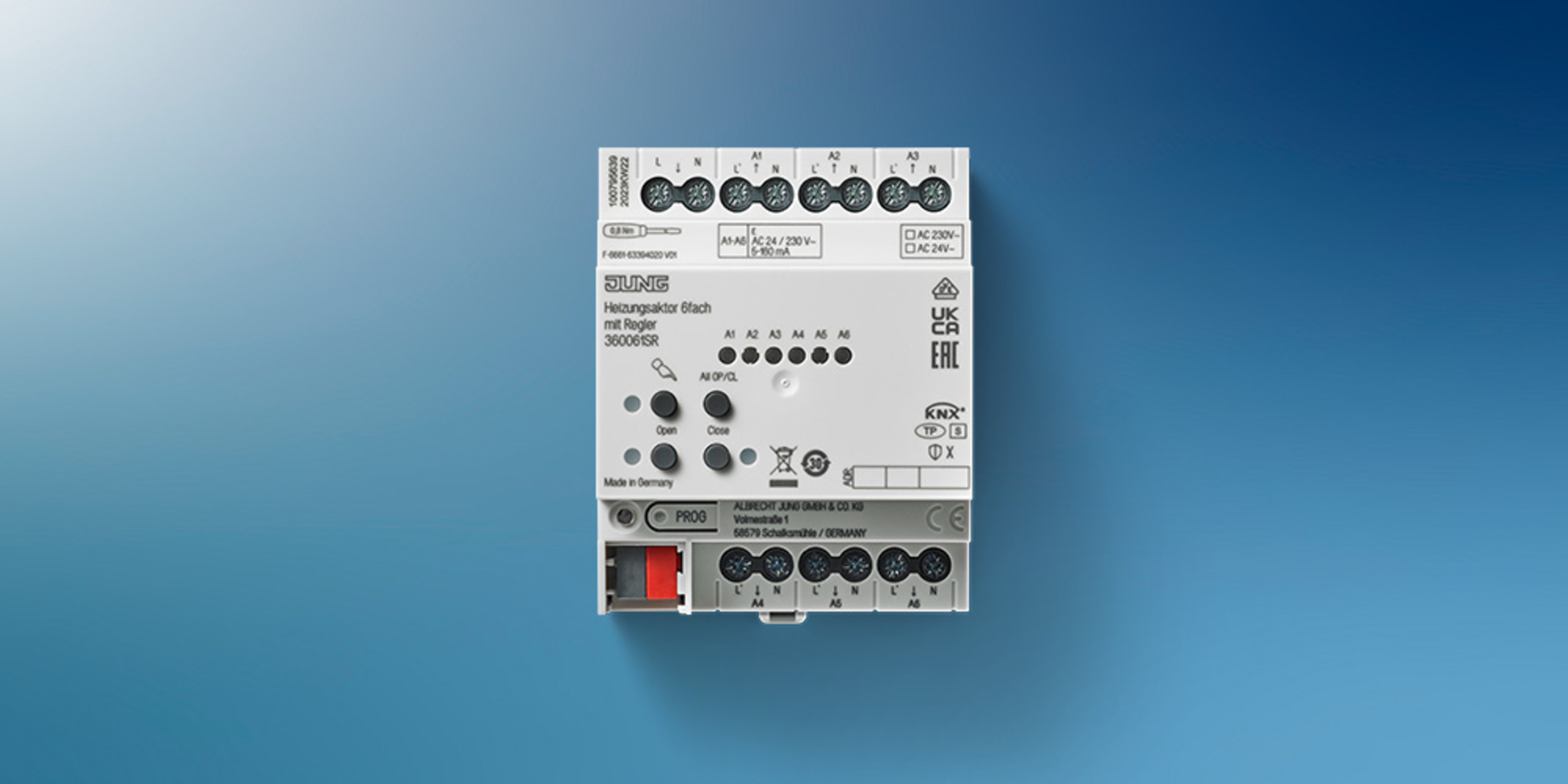 KNX Heizungsaktor 6-fach bei DM Elektrotechnik in Dettingen unter Teck